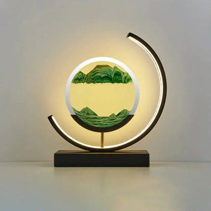 Rynx | Flow Sand Painting LED USB Table Lamp