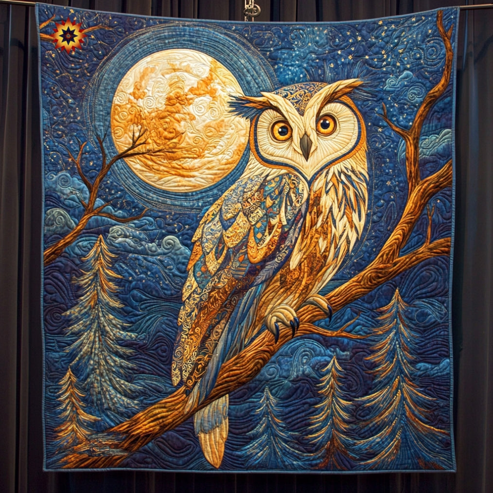 Rynx | Owl In The Night Quilt
