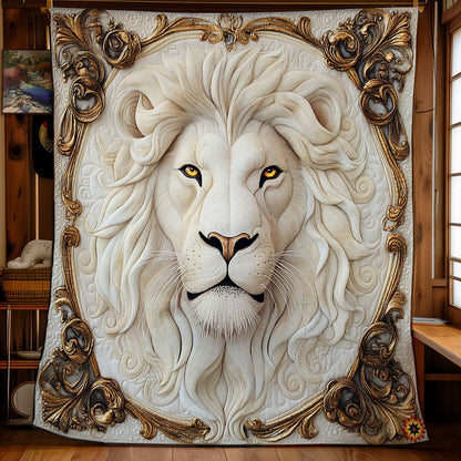 Rynx | Royal White Lion Quilt