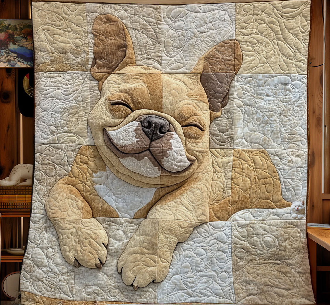 Rynx | Sleeping Bulldog Quilt