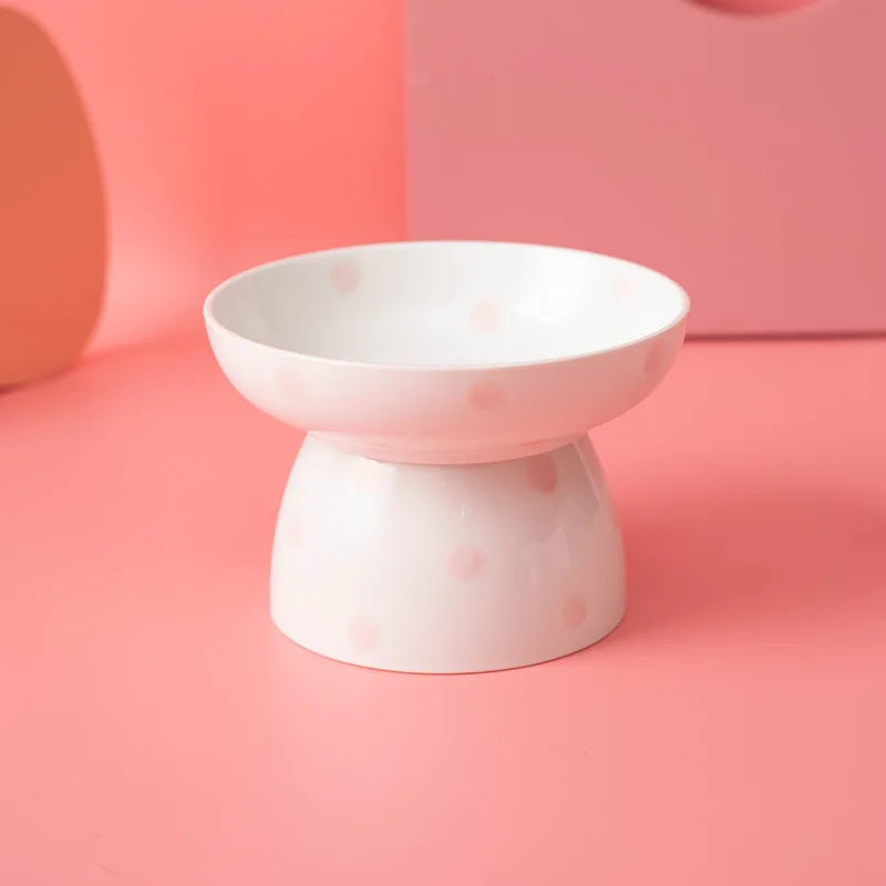 Rynx | Elevated ceramic pet bowl for small dogs and cats