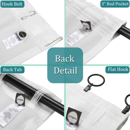 Rynx | Aira - Linen-Cotton Curtain with Soft Fabric