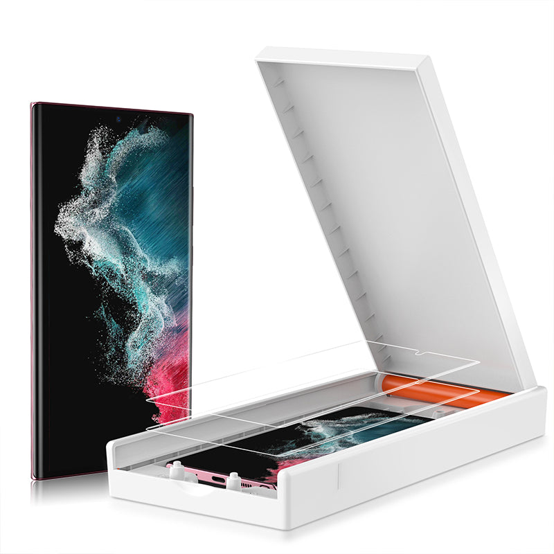 RYNX | Premium screen protector with installation box for Galaxy S23 Ultra