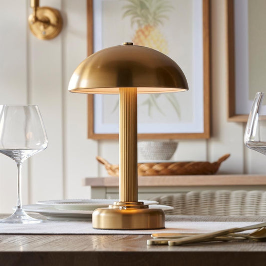 Rynx | Bailee Gold Rechargeable Table Lamp