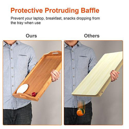 Rynx | Bamboo Tray Table for Bed Use