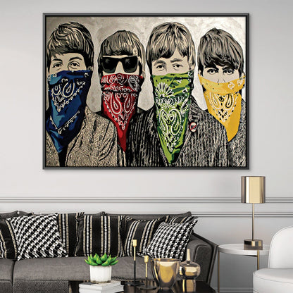 Rynx | Banksy Beatles Canvas