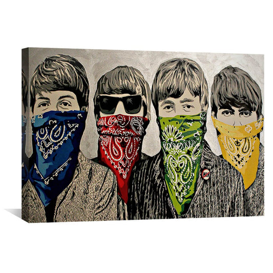 Rynx | Banksy Beatles Canvas