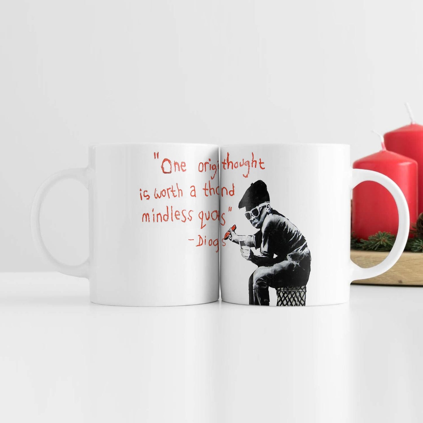 Rynx | Banksy An Original Thought Mug