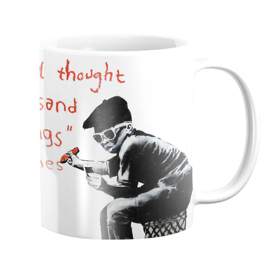 Rynx | Banksy An Original Thought Mug
