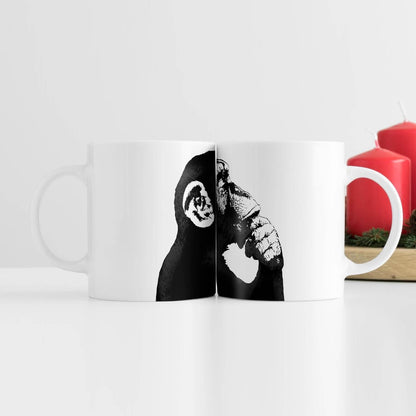Rynx | Banksy The Thinker Monkey Mug