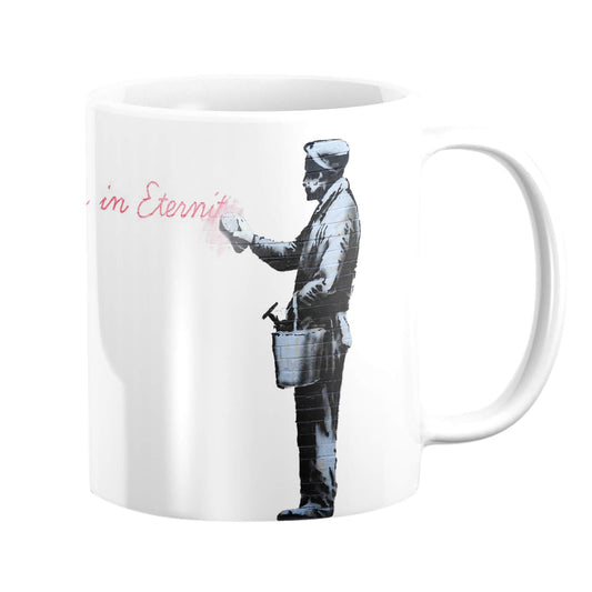 Rynx | Banksy What We Do In Life Mug