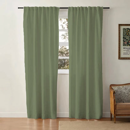 Rynx | Aira - Linen-Cotton Curtain with Soft Fabric