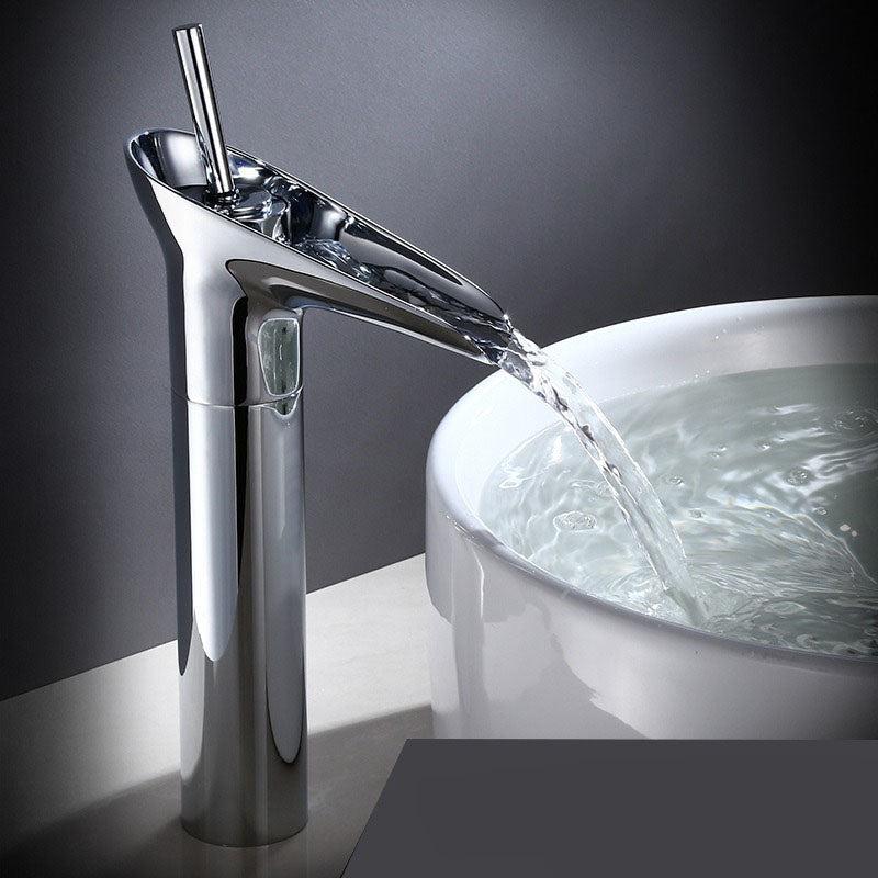 RYNX | Antique Waterfall Bathroom Sink Faucet