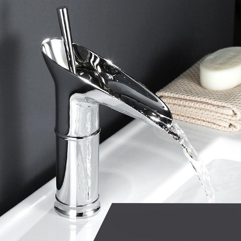 RYNX | Antique Waterfall Bathroom Sink Faucet