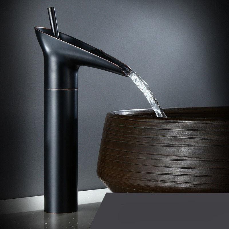 RYNX | Antique Waterfall Bathroom Sink Faucet
