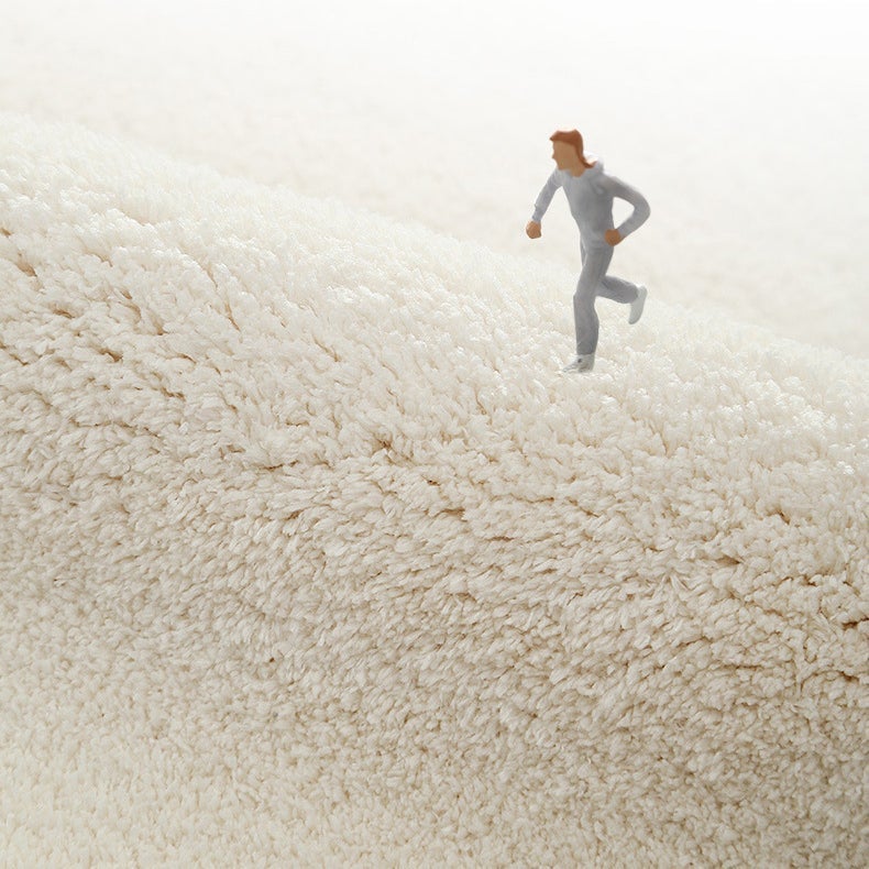 Rynx | Cute soft green leaf bathroom rug