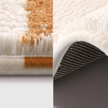 Rynx | Cute soft green leaf bathroom rug