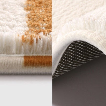 Rynx | Cute soft green leaf bathroom rug