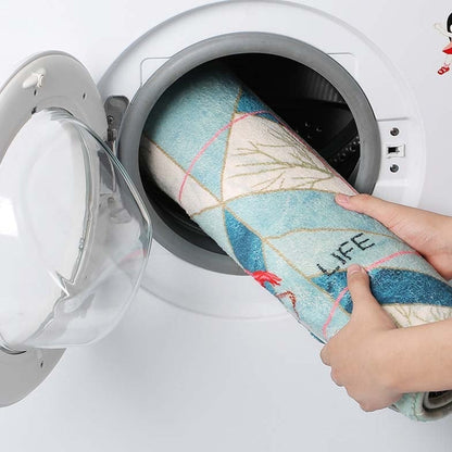 Rynx | Sweet blue fish bath mat
