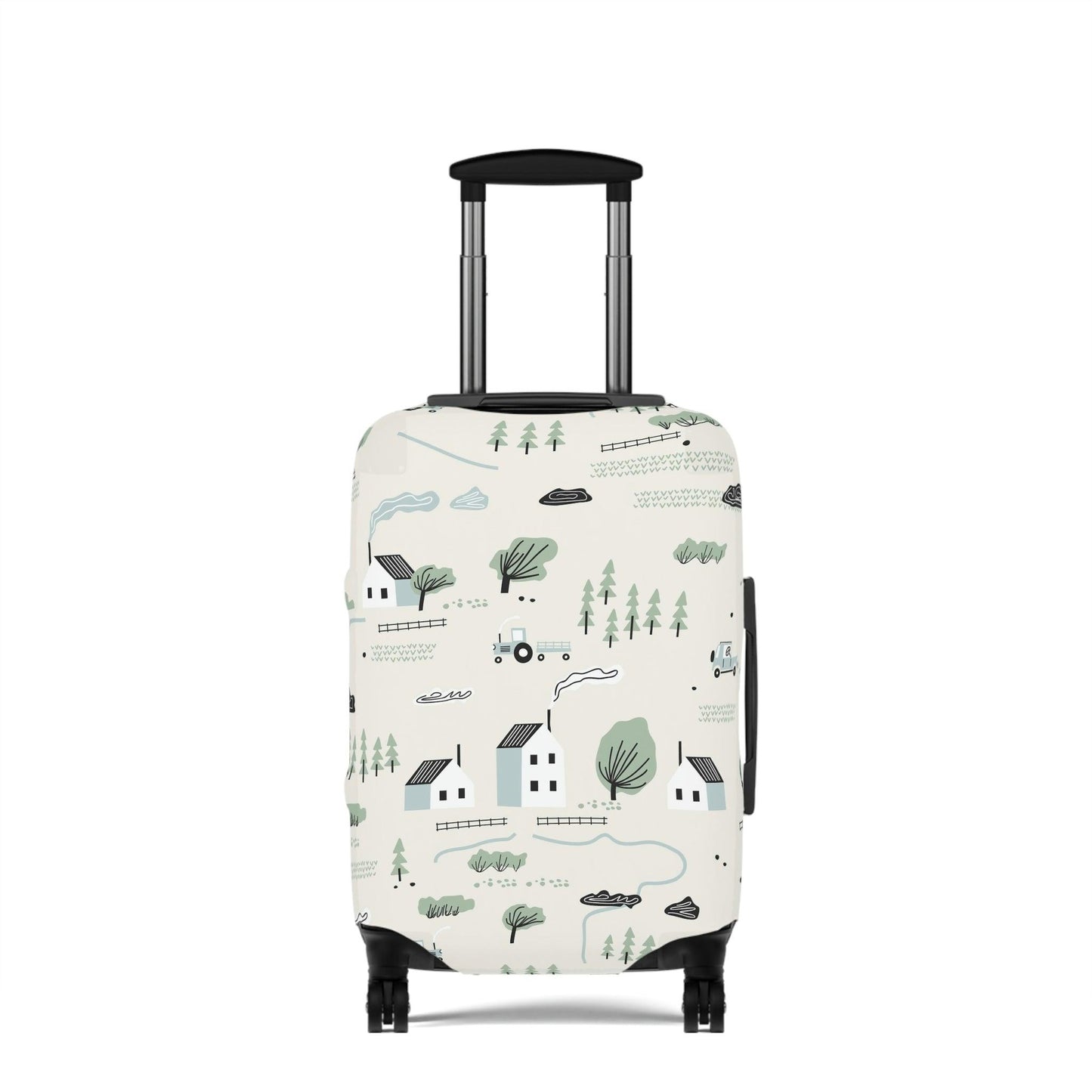 Rynx | Stylish Luggage Tag Set: Trendy Cover & Customization Kit