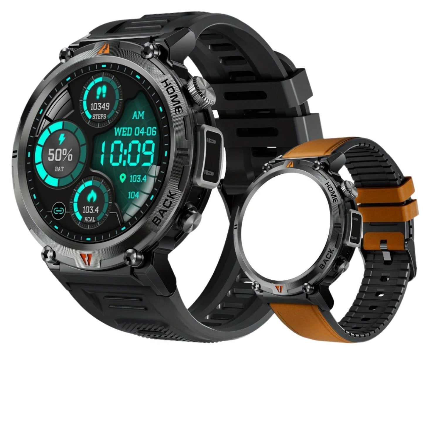 Rynx | Leo - Tactical LED Fitness Smartwatch