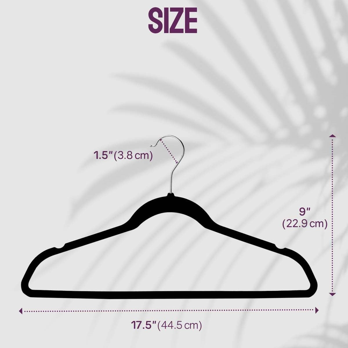 Rynx | 20/30/60 Pack Velvet Hangers - Premium Non-Slip Felt Hangers with Sturdy Black/White Finish - Heavy Duty Coat and Suit Hangers with Space-Saving 360° Rotating Rose Gold/Galvanized Metal Hook