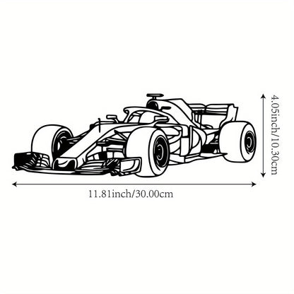 Rynx | RaceSculpt - Formula Racing Car Metal Wall Sculpture