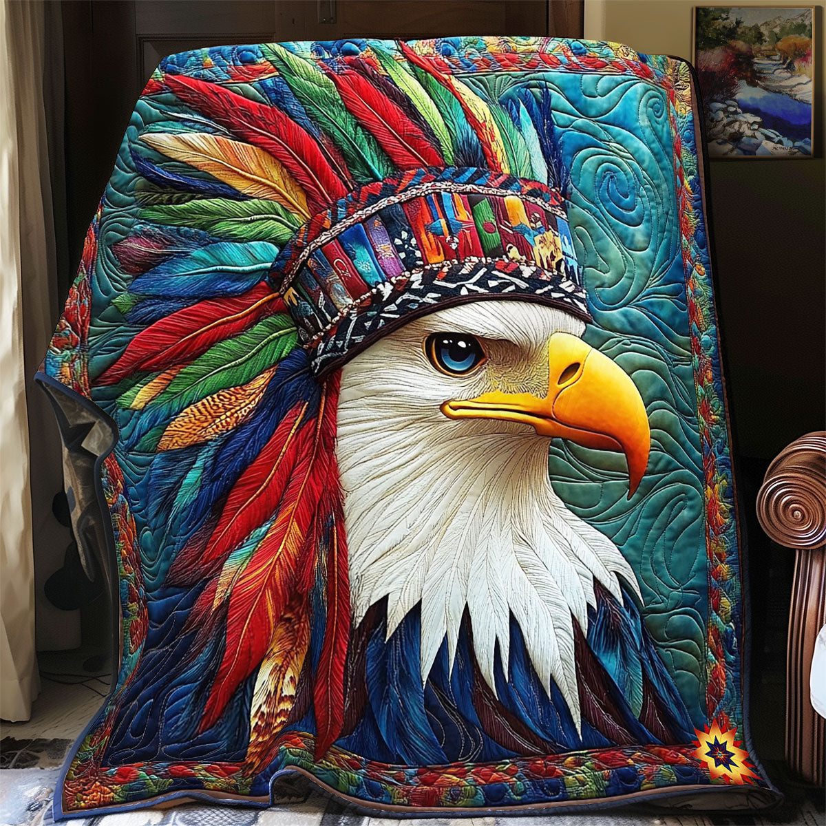 Rynx | Native American Eagle Quilt
