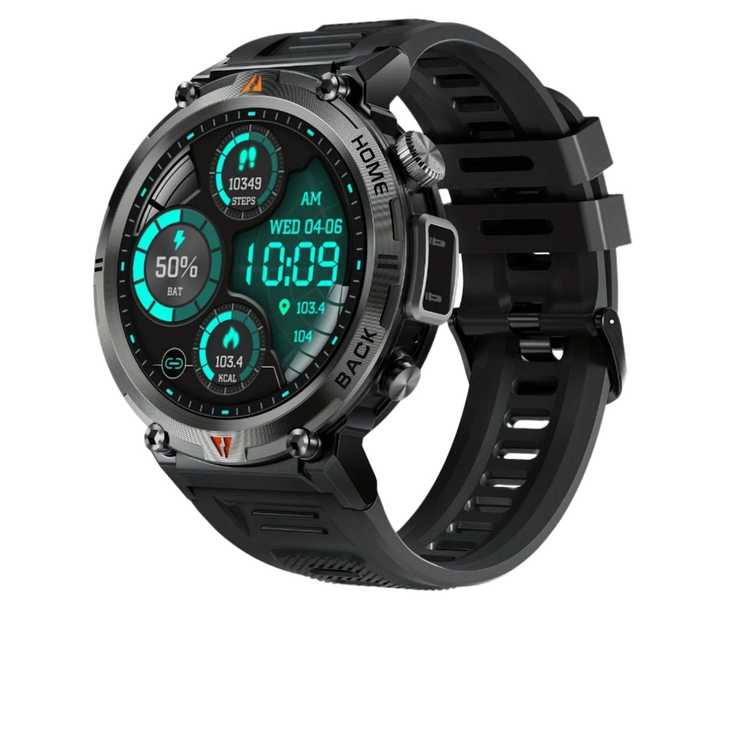 Rynx | Leo - Tactical LED Fitness Smartwatch