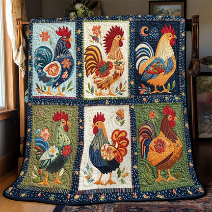Rynx | Folk Charm Chicken Quilt