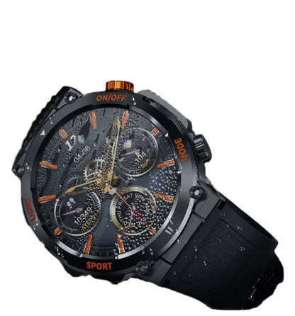 Rynx | Jacket - Waterproof Smartwatch with LED Flashlight and Sleep Monitor