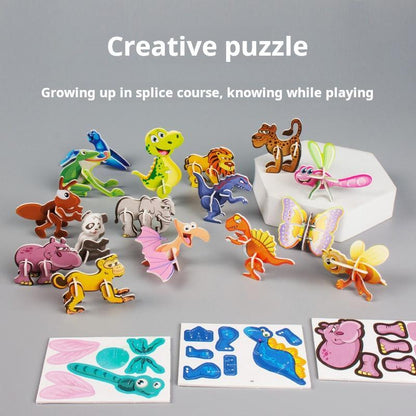 Rynx | 100-piece animal figurine set – educational toy for promoting children's creativity
