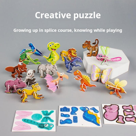 Rynx | 100-piece animal figurine set – educational toy for promoting children's creativity