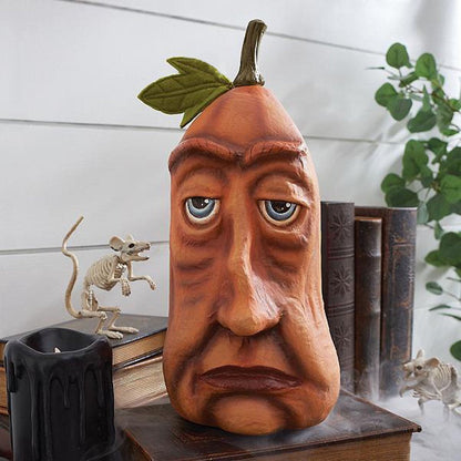 Rynx | Funny Pumpkins for Fall Decorations, Pumpkins with Faces, Halloween Pumpkin Decoration Statue for Wedding Thanksgiving Home Table Decor