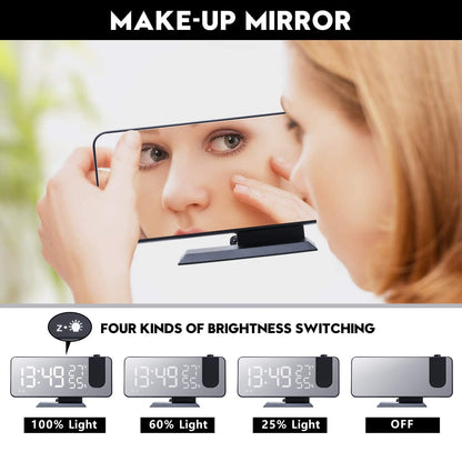 Rynx | Bedroom Projection Digital Alarm Clock