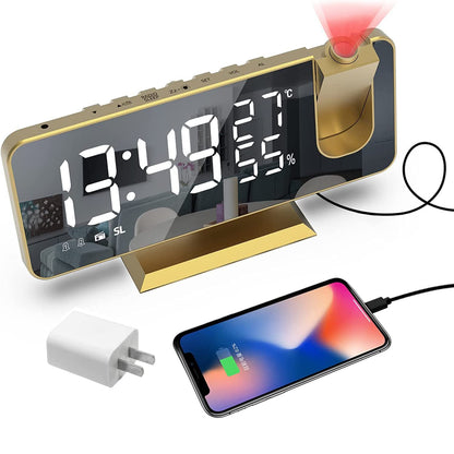 Rynx | Bedroom Projection Digital Alarm Clock