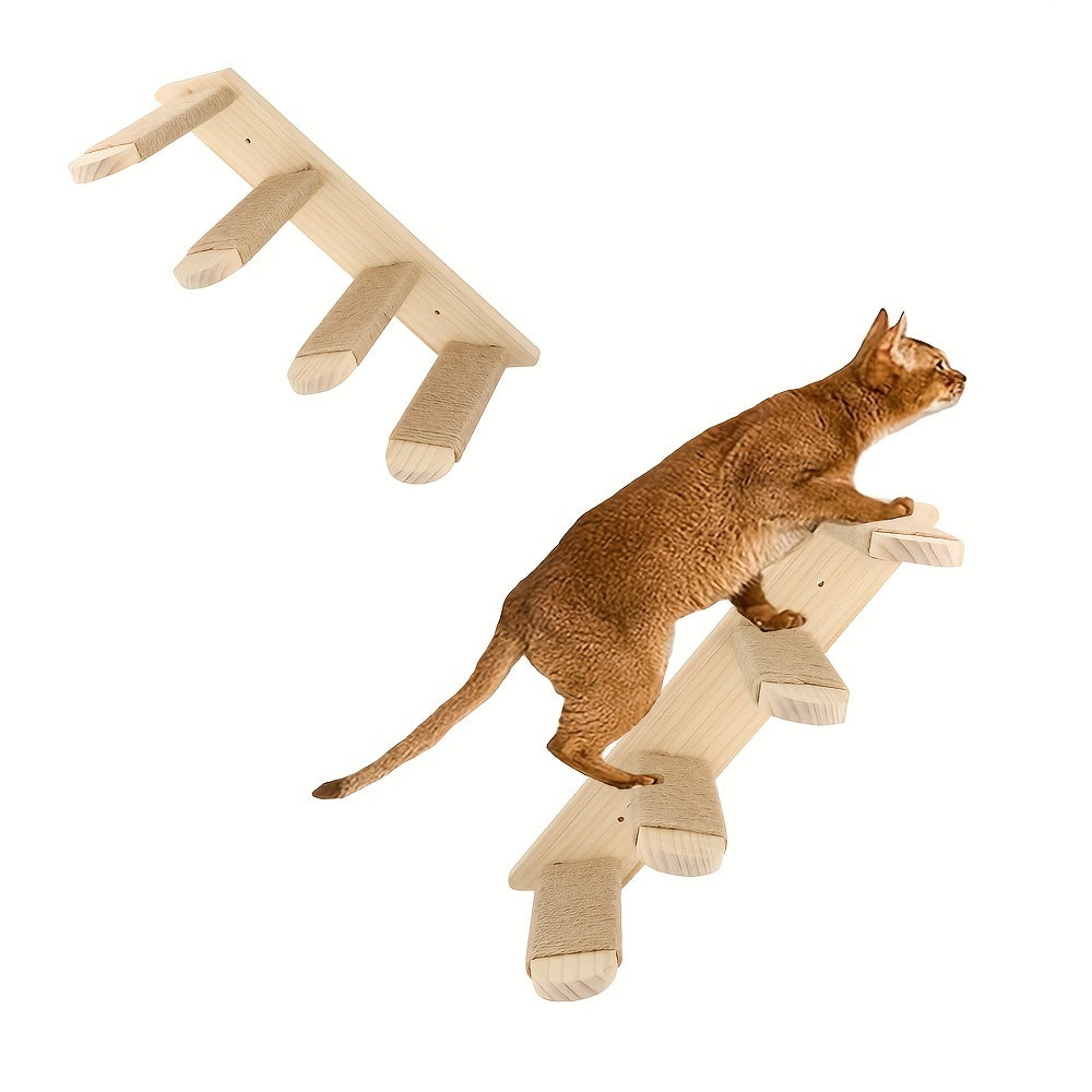 Rynx | CatClimb - Wall Mounted Wooden Cat Climbing Board