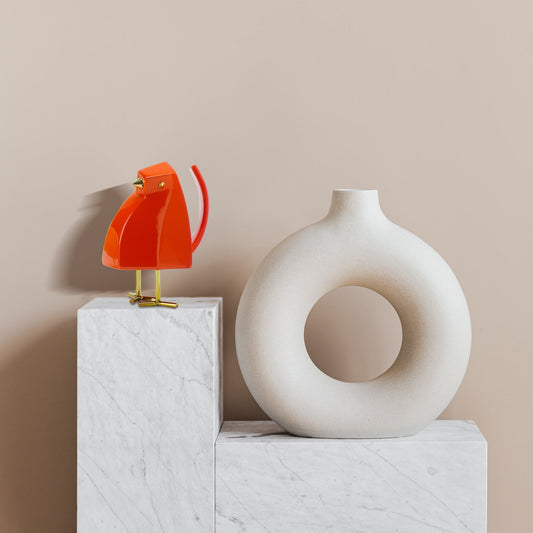Rynx | Bird Sculpture // Small Orange