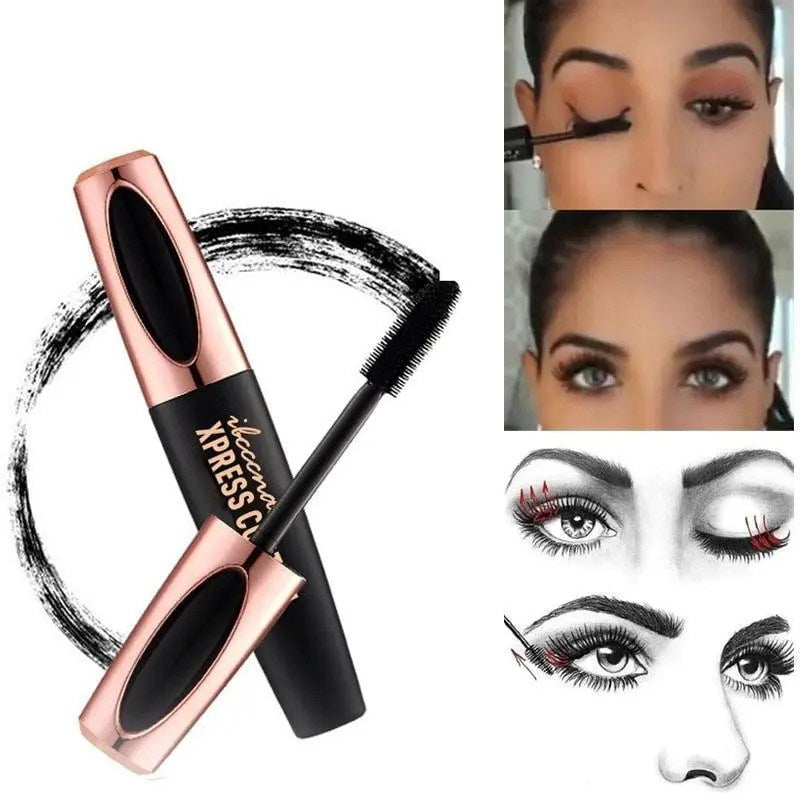 RYNX | 4D Silk Fiber Eyelash Extension Waterproof Mascara