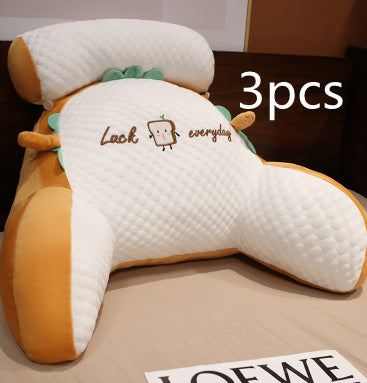 Rynx | Soft fluffy triangular reading pillow