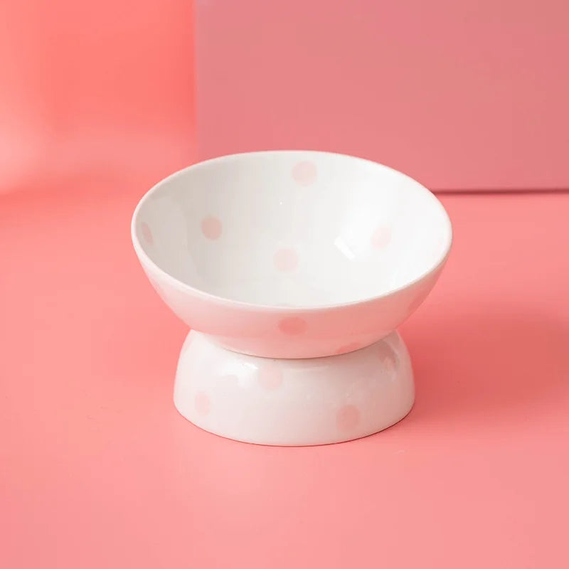 Rynx | Elevated ceramic pet bowl for small dogs and cats