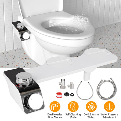 Rynx | Bidet Fresh Water Sprayers with Self-Cleaning Double Nozzle without Electricity