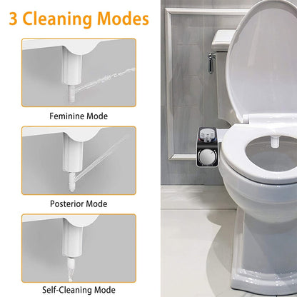 Rynx | Bidet Fresh Water Sprayers with Self-Cleaning Double Nozzle without Electricity