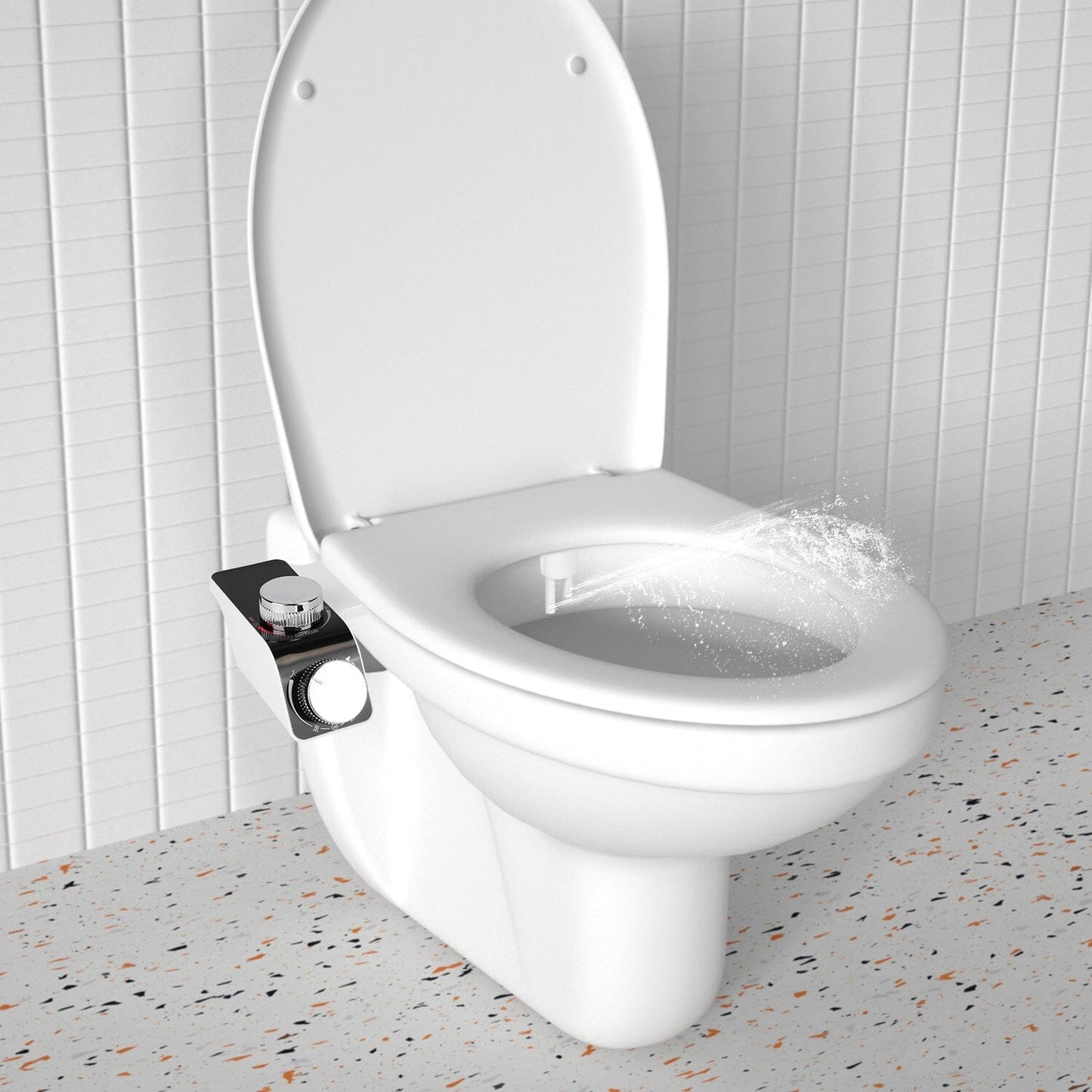 Rynx | Bidet Fresh Water Sprayers with Self-Cleaning Double Nozzle without Electricity