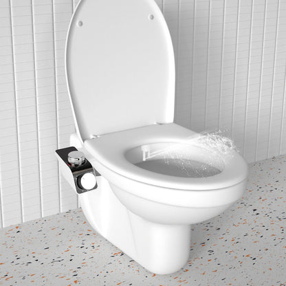 Rynx | Bidet Fresh Water Sprayers with Self-Cleaning Double Nozzle without Electricity