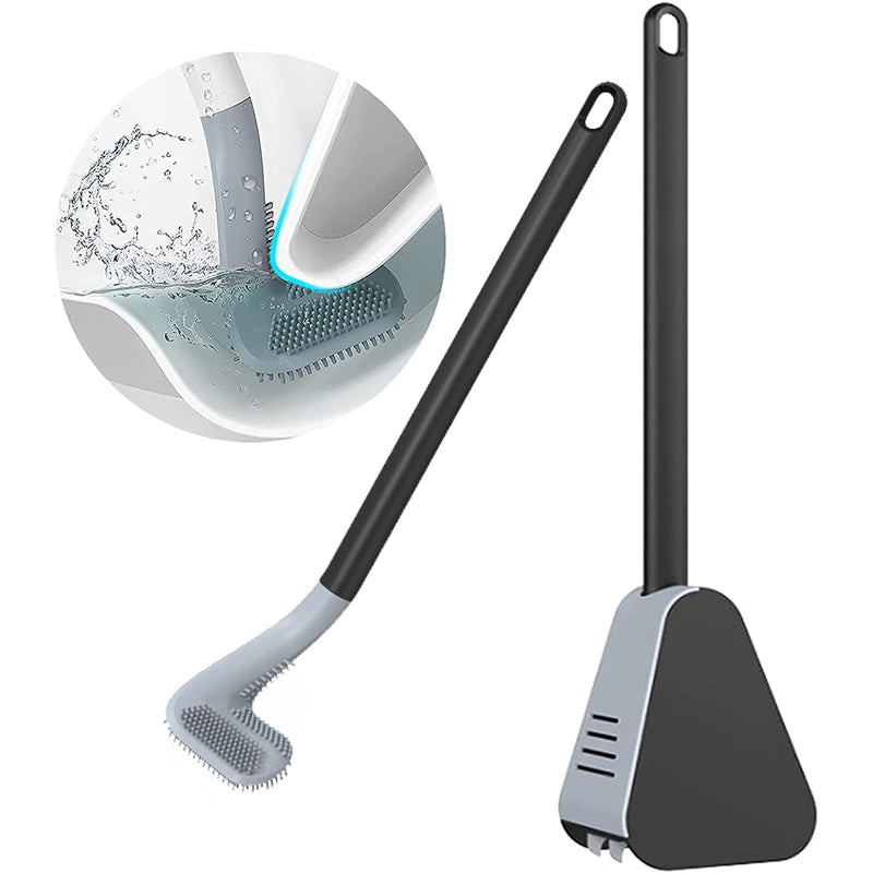 Rynx | Long Handle Flexible Silicone Golf Toilet Brush