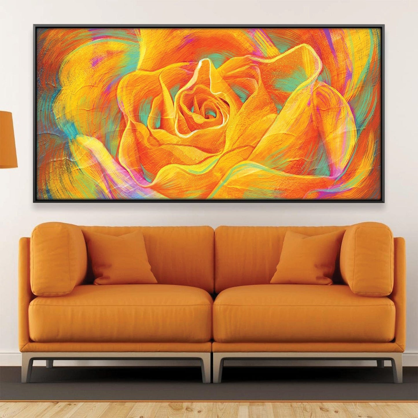 Rynx | Bluish Orange Canvas