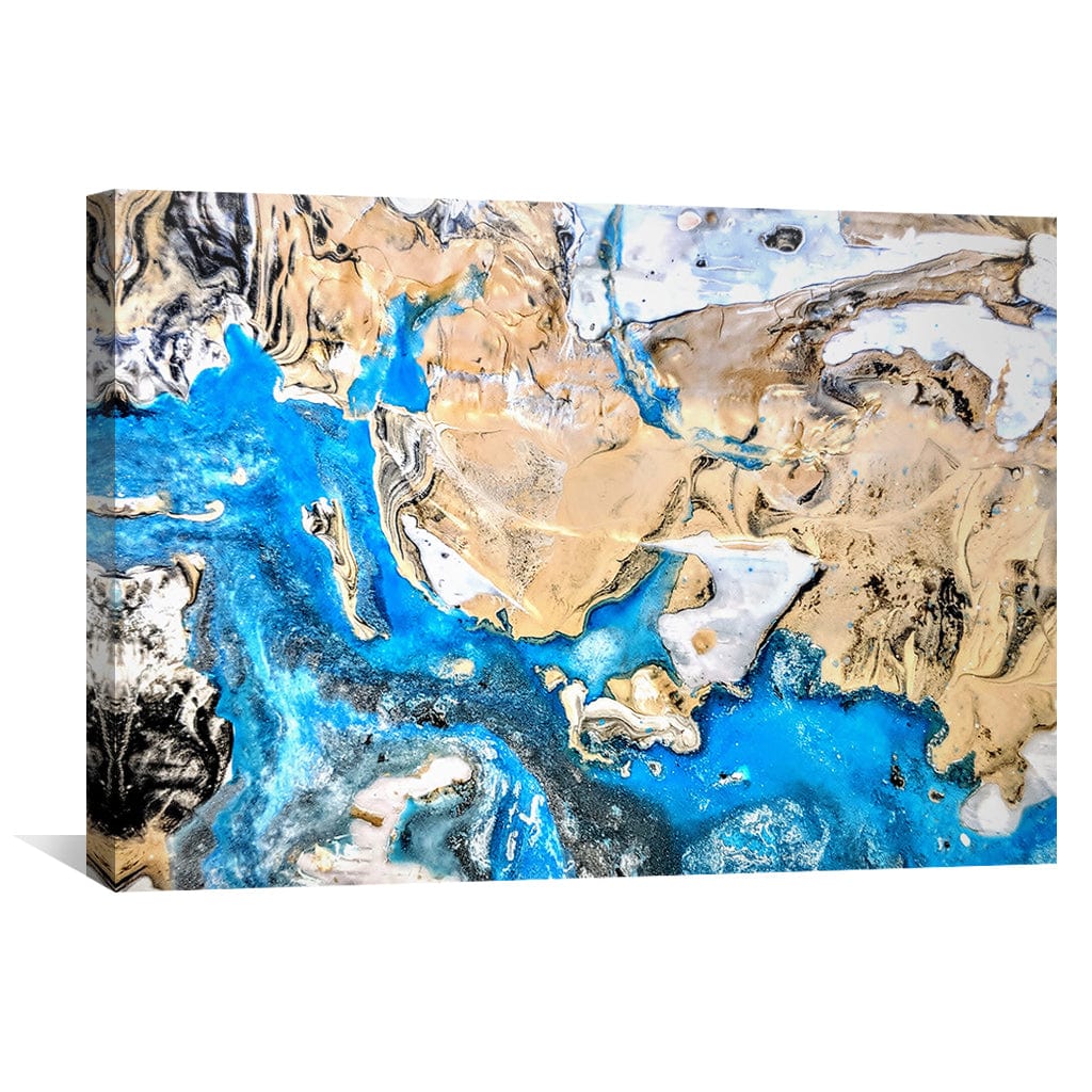 Rynx | Blue Abstract Canvas