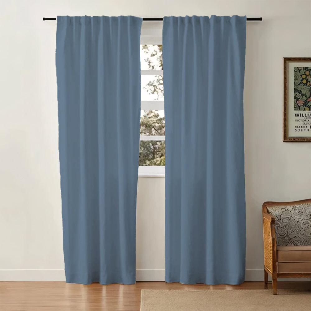 Rynx | Aira - Linen-Cotton Curtain with Soft Fabric