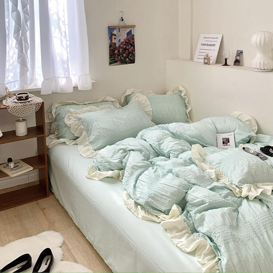 Rynx Princesscore Soft Ruffled Bedding Set